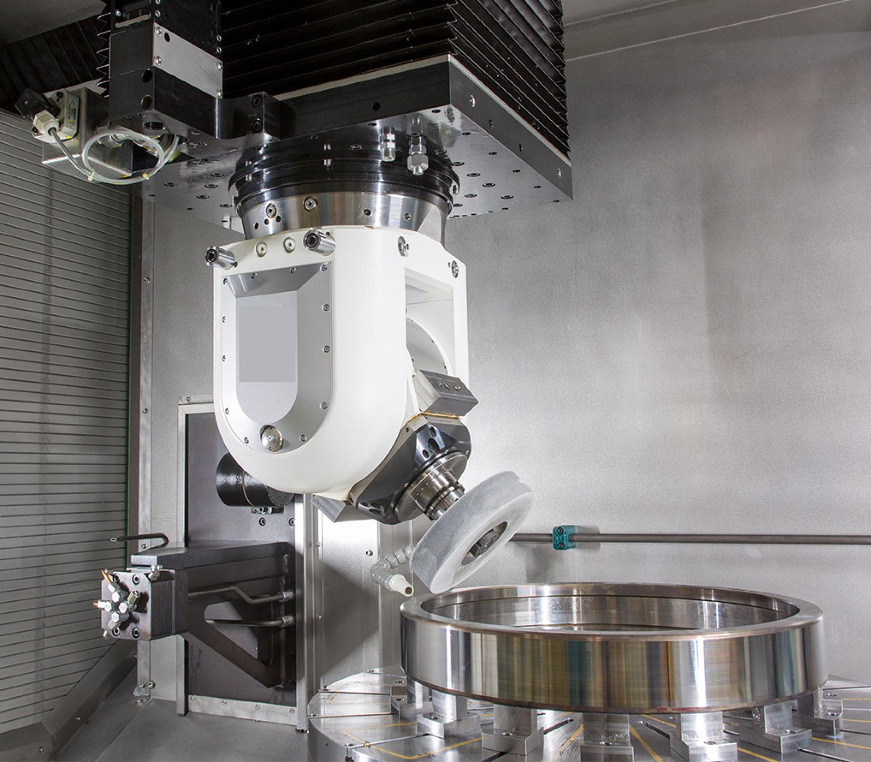 Vertical turning and grinding machine - MikroTurnGrind Vertical